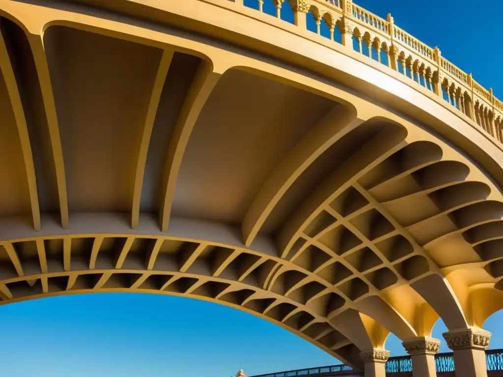 Detalle impresionante de la arquitectura del Puente de Coronado, reflejando historia y grandiosidad