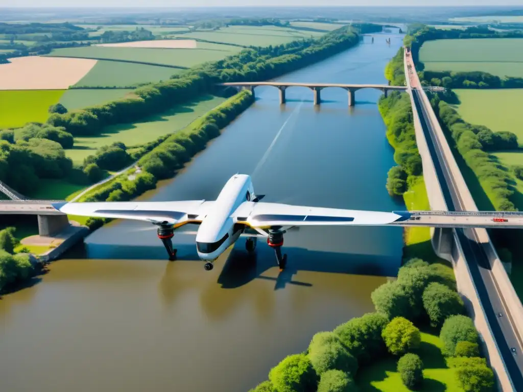 Un equipo de ingenieros utiliza drones para conservar un icónico puente