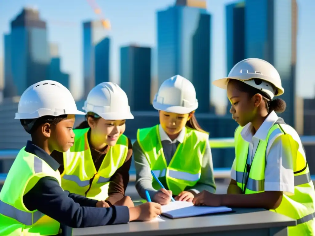 Estudiantes de primaria construyen puentes urbanos en taller STEM, fomentando aprendizaje y colaboración