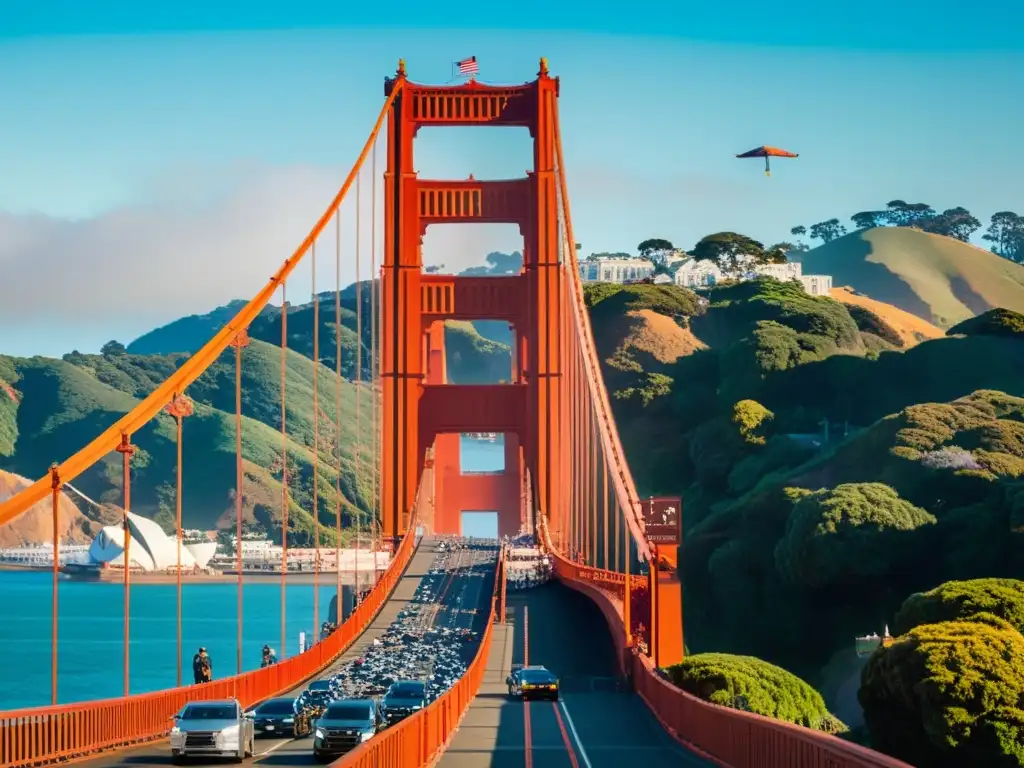 Exposiciones de arte Puente Golden Gate: una vibrante exhibición al aire libre con esculturas, pinturas y obras interactivas, celebrando el arte y la naturaleza en San Francisco