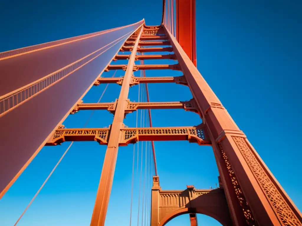 Foto impactante del icónico Puente Golden Gate en San Francisco