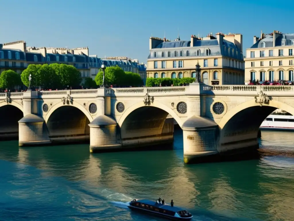 Pont Neuf en París, puente icónico que inspiró el arte moderno con su belleza atemporal y significado histórico