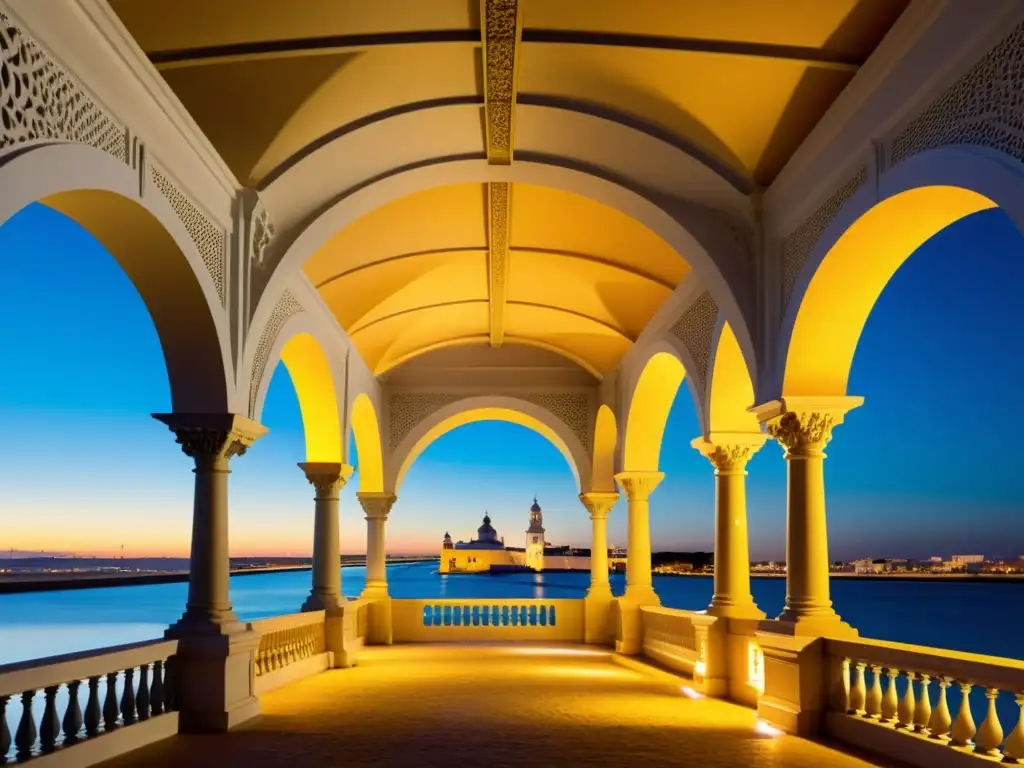 Imagen detallada del Puente de la Constitución de Cádiz, resaltando su historia y arquitectura, con impactante juego de luces y sombras