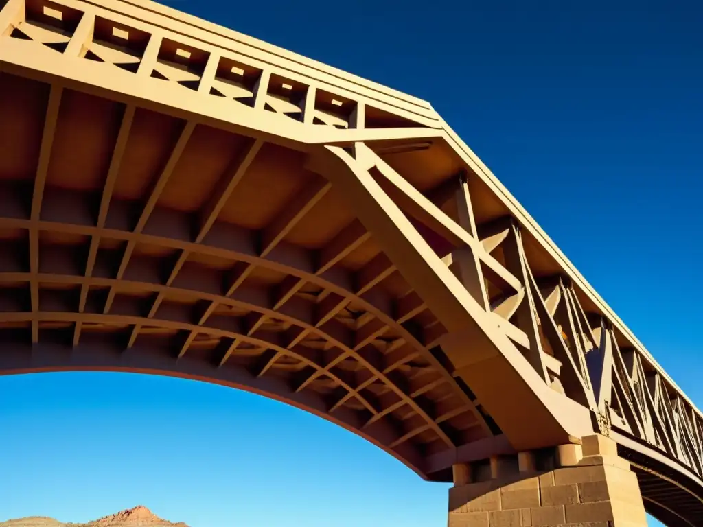 Imagen impactante del Puente de Londres en Arizona, destacando su significado cultural y arquitectónico en una brillante jornada soleada