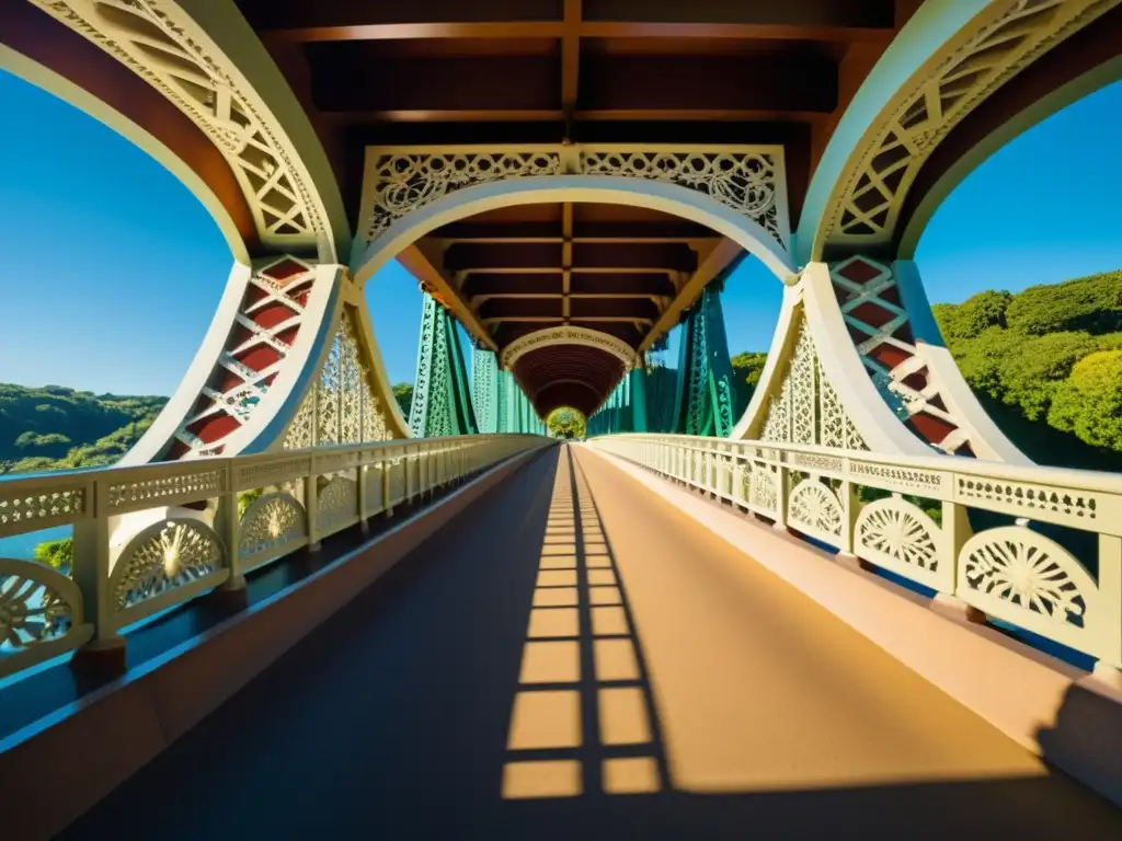 Imagen de un impresionante puente ornamental, fusionando historia, arquitectura y estética en su diseño