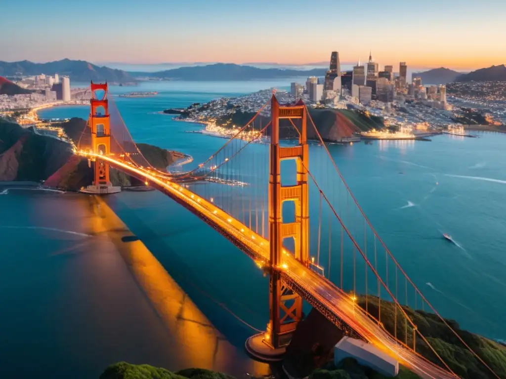 Imponente puente icónico de San Francisco, con impacto cultural en el mundo