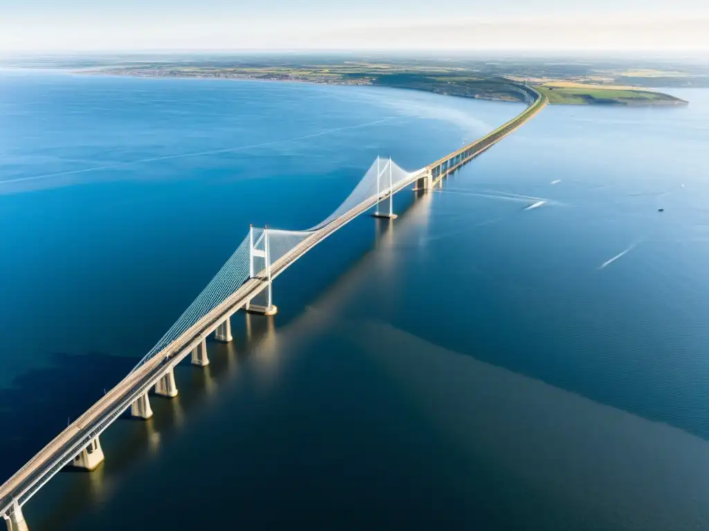 El imponente puente Øresund une Suecia y Dinamarca, reflejando su impacto cultural en la región