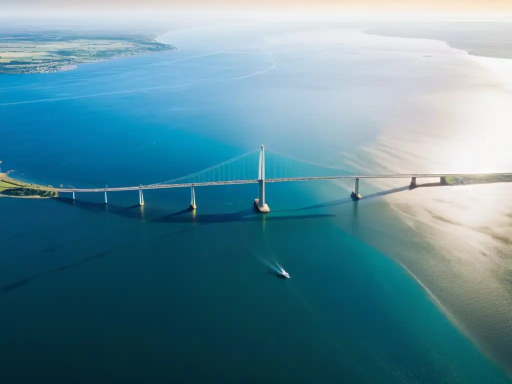 El imponente Puente de Oresund une Suecia y Dinamarca en una obra maestra de arquitectura e ingeniería