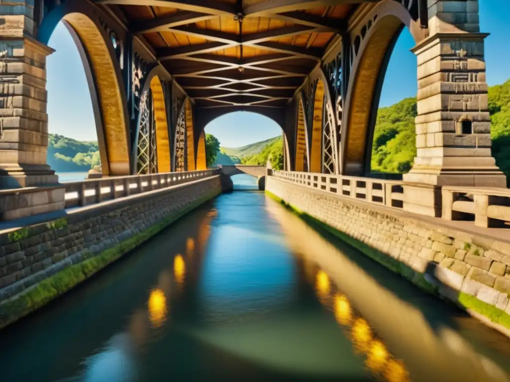 Una impresionante fotografía en 8k detalla la historia y arquitectura de puentes