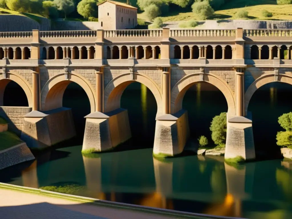 Visualización 3D del Puente de Alcántara muestra la historia y la arquitectura en detalle