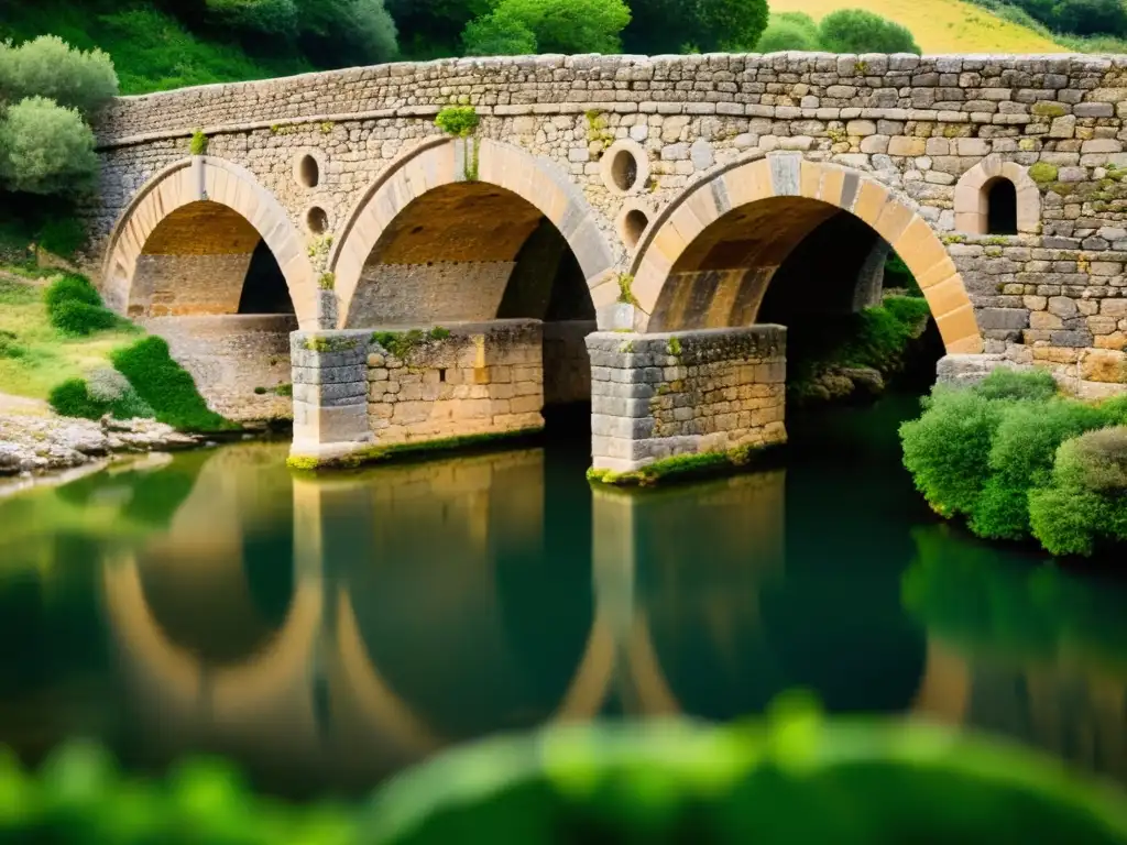 Puente de Alcántara: historia y arquitectura romana en detalle, bañada por la cálida luz del sol