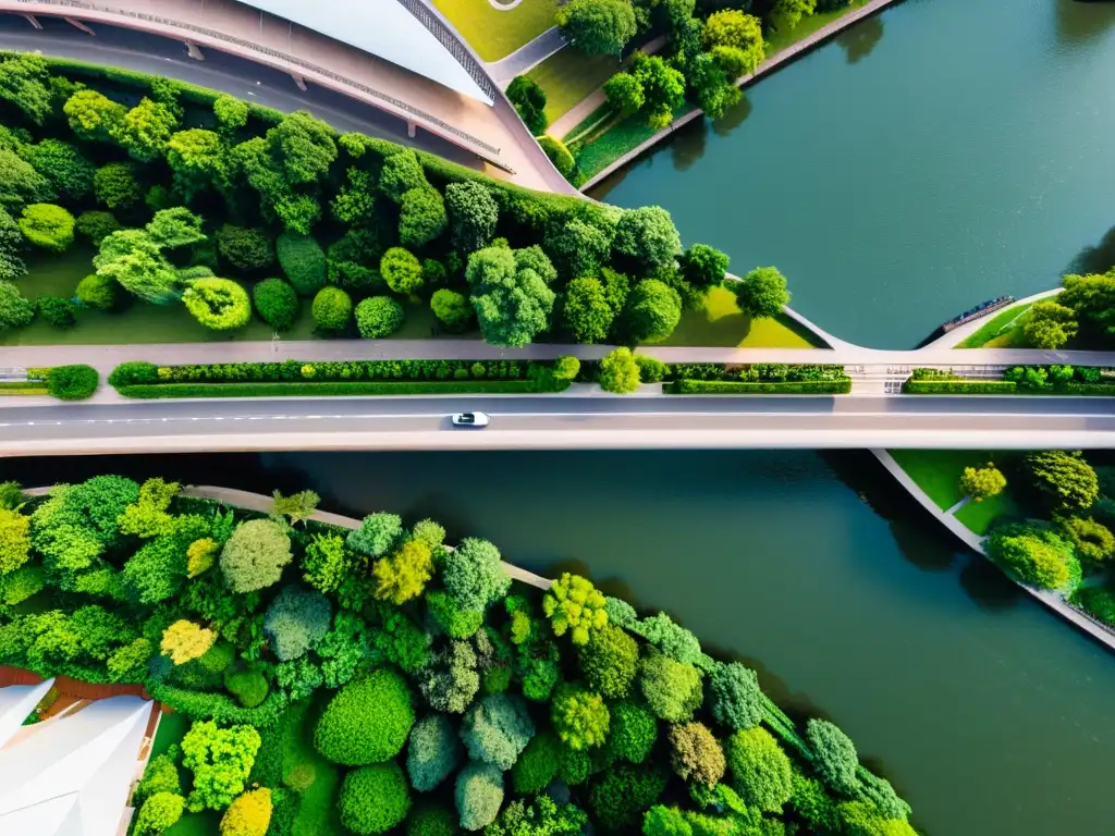 Un puente icónico integrando espacios naturales en Buenos Aires, Argentina