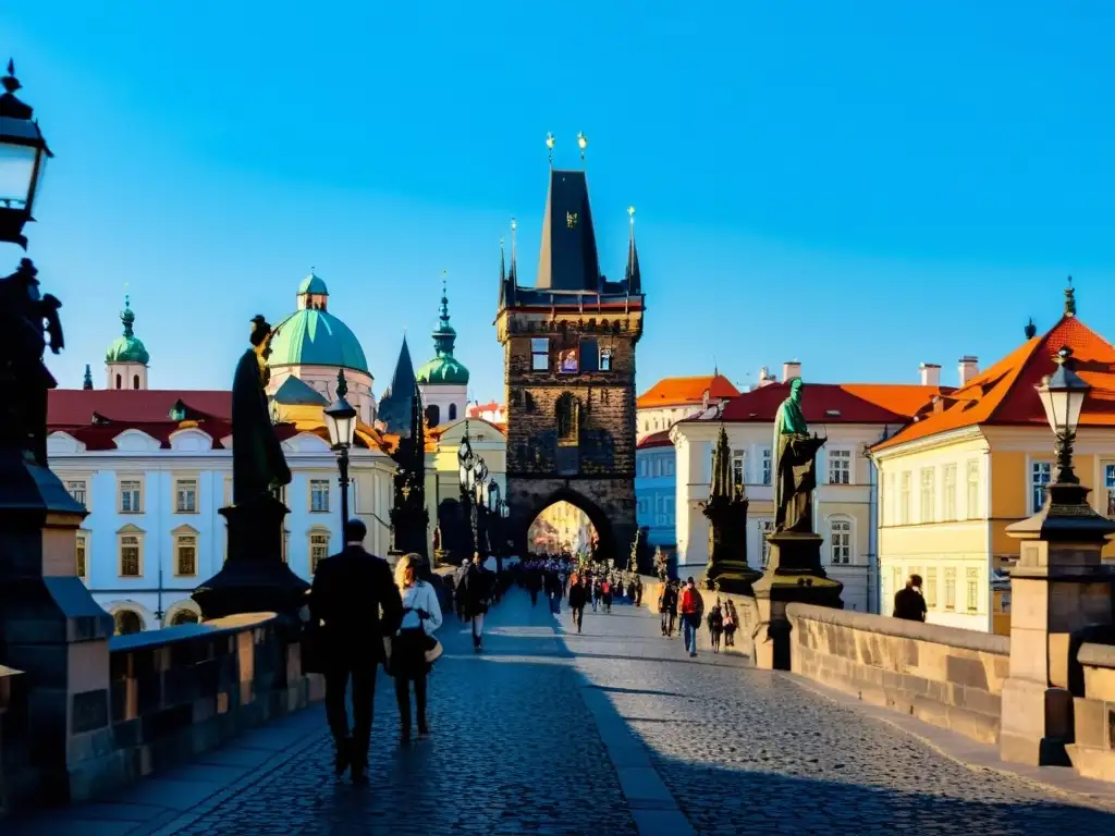 El puente icónico de Carlos en Praga une la tradición y la modernidad, reflejando el impacto sociocultural de puentes icónicos