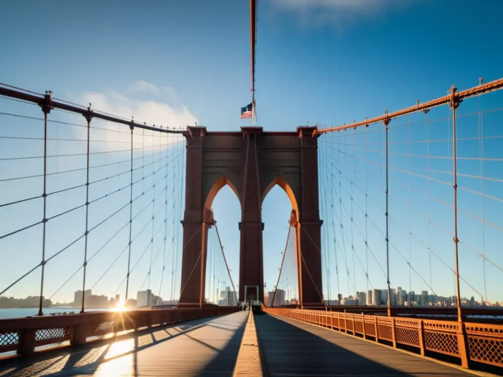 Puentes históricos visitas virtuales: Imagen documental de un icónico puente histórico, resaltando su majestuosidad y detalle arquitectónico