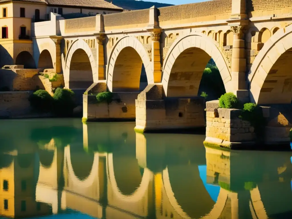 Recitales de poesía puente romano en Córdoba, España: belleza atemporal y fuerza histórica en las arquerías de piedra