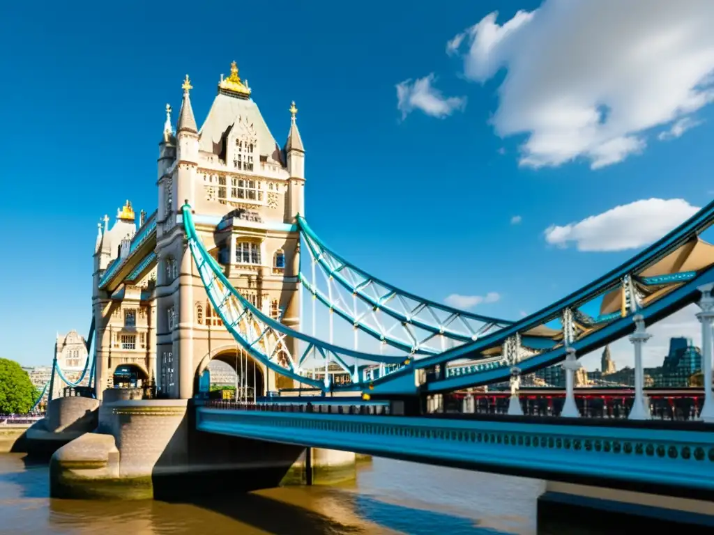 Silueta dramática de la icónica Torre de Londres sobre el río Támesis