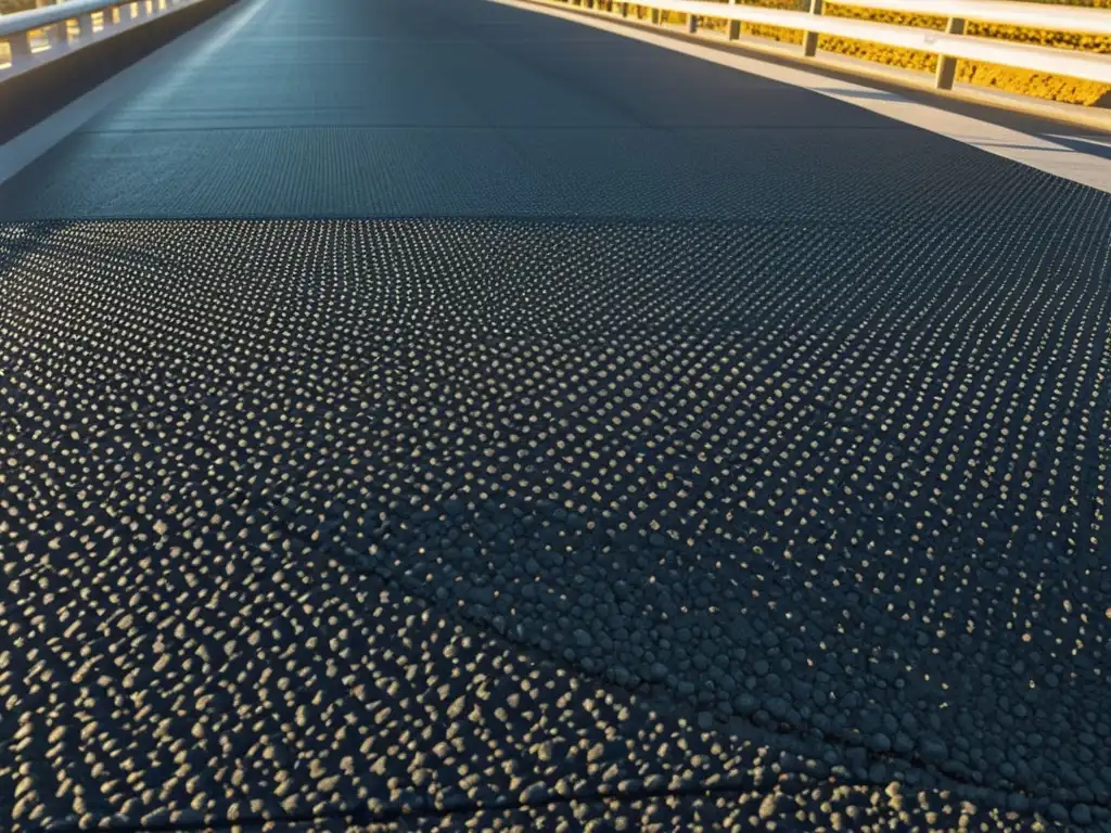 Textura detallada del concreto reforzado con fibras de basalto Textura detallada del concreto reforzado con fibras de basalto