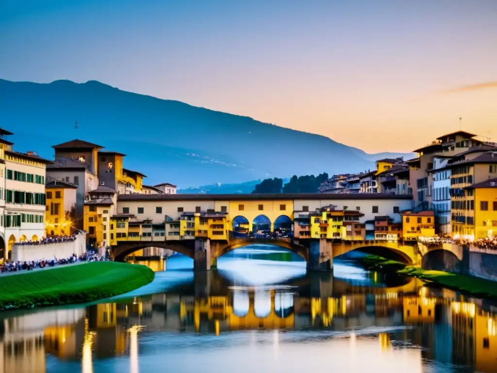 Ponte Vecchio en Florencia, Italia: icónica arquitectura y resistencia