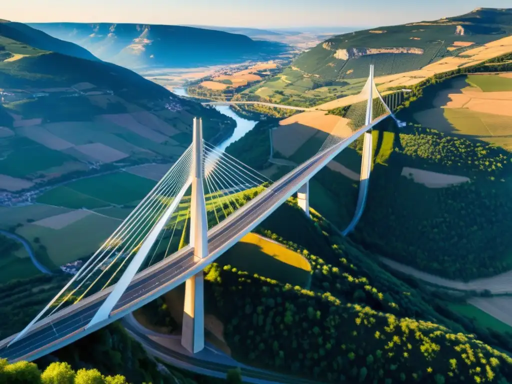 Viaducto de Millau: majestuosa arquitectura en armonía con la naturaleza