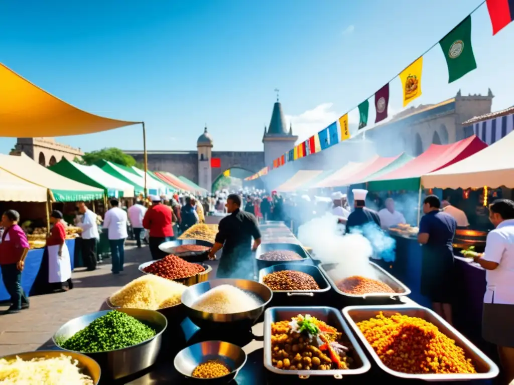 Vibrante festival culinario en Puente de la Mujer con sabores y tradiciones auténticos