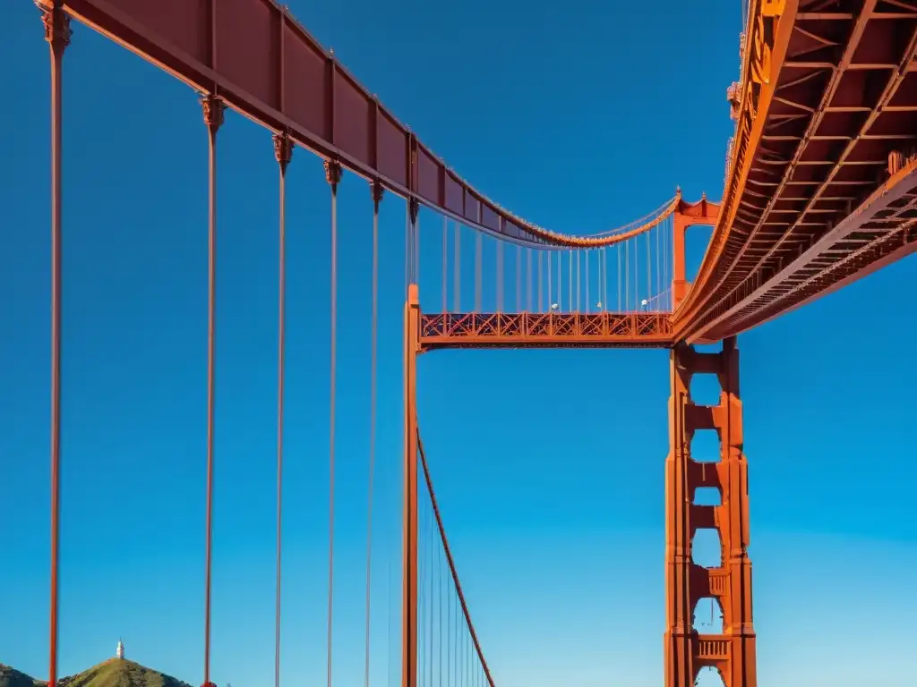 Vista impresionante del icónico Puente Golden Gate